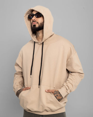 Hoodie Oversize Core Sand