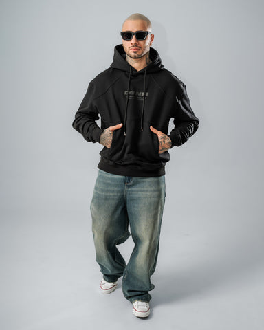 Hoodie Oversize Black DYNM