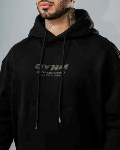 Hoodie Oversize Black DYNM