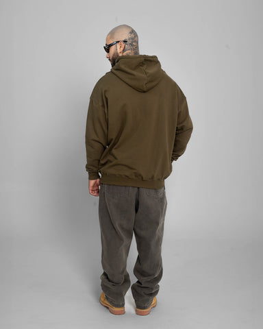 Hoodie Oversize Essential Olive