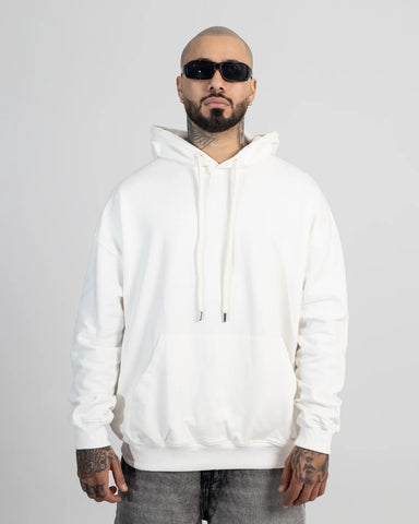 Hoodie Oversize White Essential