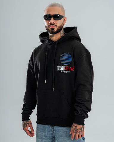 Hoodie con capucha Forever Outlaws
