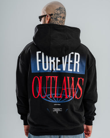 Hoodie con capucha Forever Outlaws