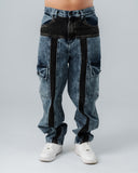 Jean Baggy Doble Tono Rebel