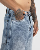 Jean Azul Baggy Ice Washed