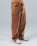 Jean Beige Con Efecto Lavado
