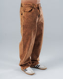 Jean Beige Con Efecto Lavado