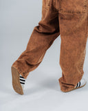 Jean Beige Con Efecto Lavado