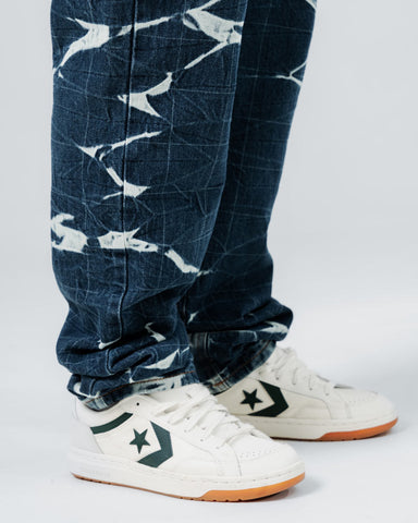 Jean Regular Azul Craquelado