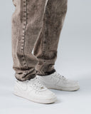 Jean Regular Para Hombre Gris Con Aerografía
