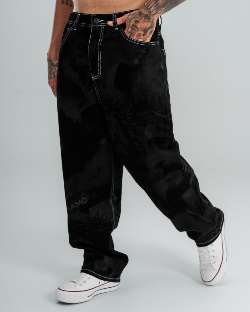 Jeans Baggy Dark Faith