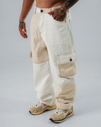 Jeans Baggy Dual Tone