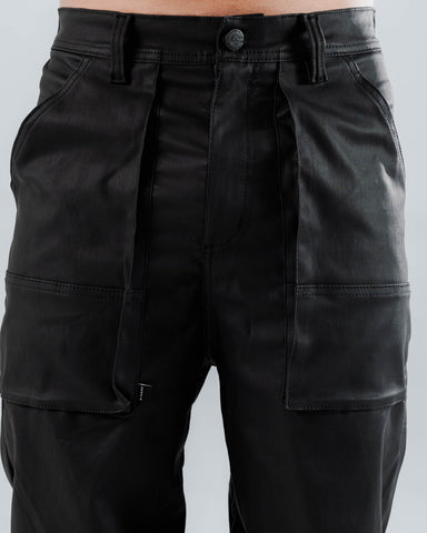 Jeans Baggy Para Hombre Negro Cuerina Dynamo