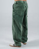 Jeans Baggy Para Hombre Verde Carpintero