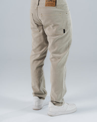 Jeans Regular Para Hombre Con Bolsillos Cuadrados