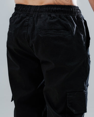 Jogger Cargo Essential Black