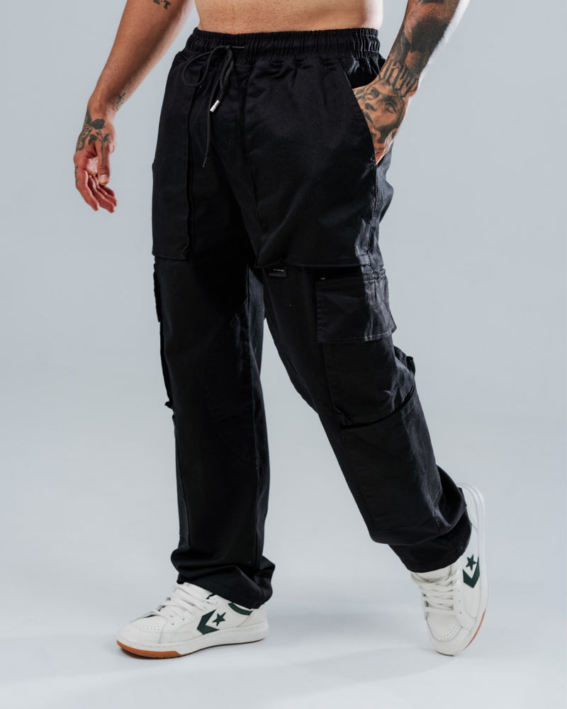 Jogger Cargo Essential Black