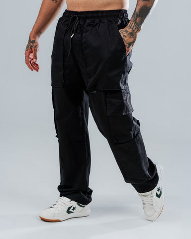 Jogger Cargo Essential Black
