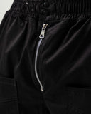 Jogger Para Hombre Negro Con Broches Laterales