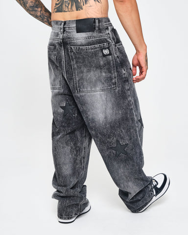 Jean Baggy Street Stars