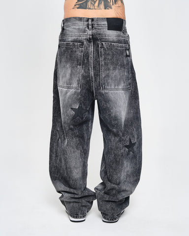 Jean Baggy Street Stars