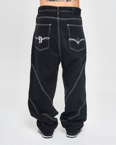 Jean Baggy Negro Tribales