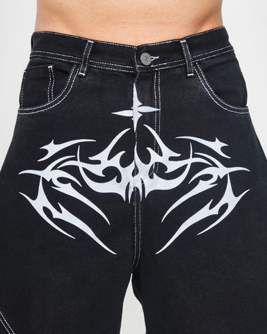 Jean Baggy Negro Tribales