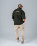 Camiseta Oversize Verde Militar Triumph