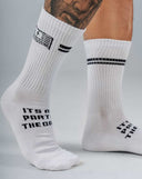 Medias Para Hombre Blancas It All Part Of The Game