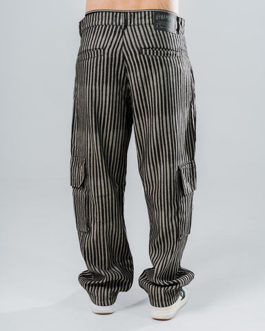 Pantalón Cargo Rayas Street Dynamo