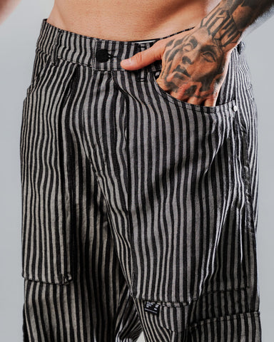 Pantalón Cargo Rayas Street Dynamo