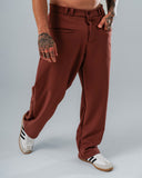 Pantalón Wide Brown