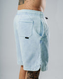 Pantaloneta Acid Wash Drop Sky