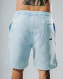 Pantaloneta Acid Wash Drop Sky
