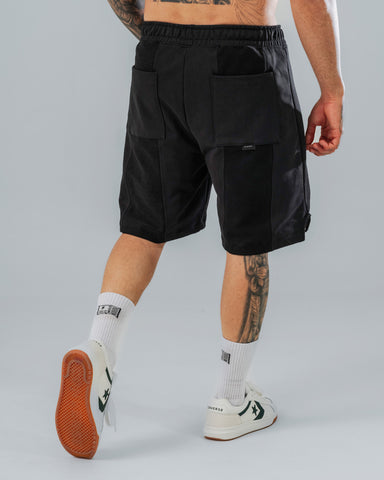 Pantaloneta Cargo Negra Urbana