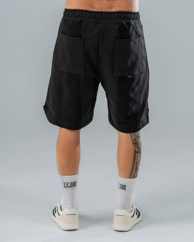 Pantaloneta Cargo Negra Urbana