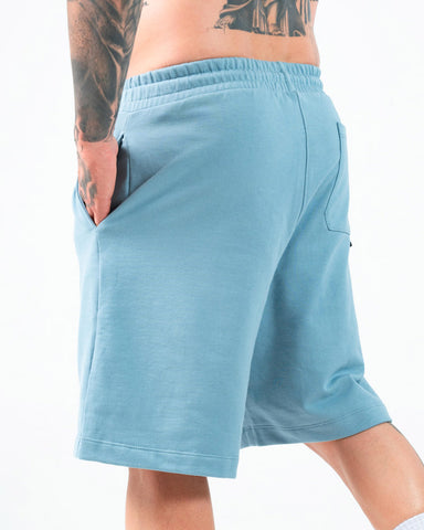 Pantaloneta Para Hombre Azul Relaxed Nick Street