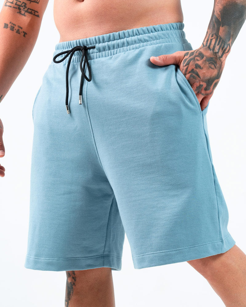 Pantaloneta Para Hombre Azul Relaxed Nick Street