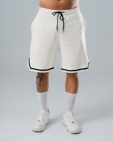 Pantaloneta Para Hombre Regular Crudo Con Cinta
