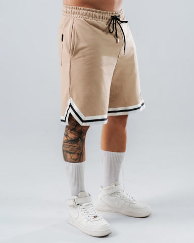 Pantaloneta Para Hombre Regular Taupé