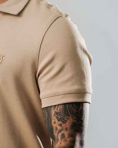 Polo Relaxed Fit Taupe