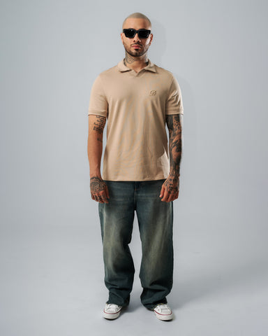Polo Relaxed Fit Taupe