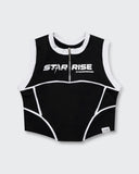 Crop Top Negro Star Rise