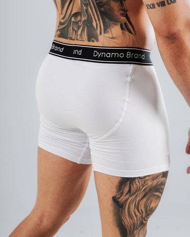 Boxer Blanco Para Hombre Con Pretina