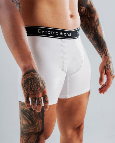 Boxer Blanco Para Hombre Con Pretina