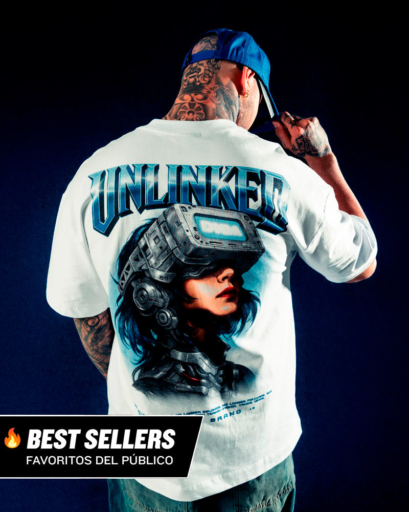 Camiseta Oversize Unlinked Vision