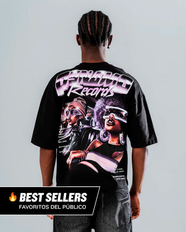 Camiseta Boxy Fit Street Records