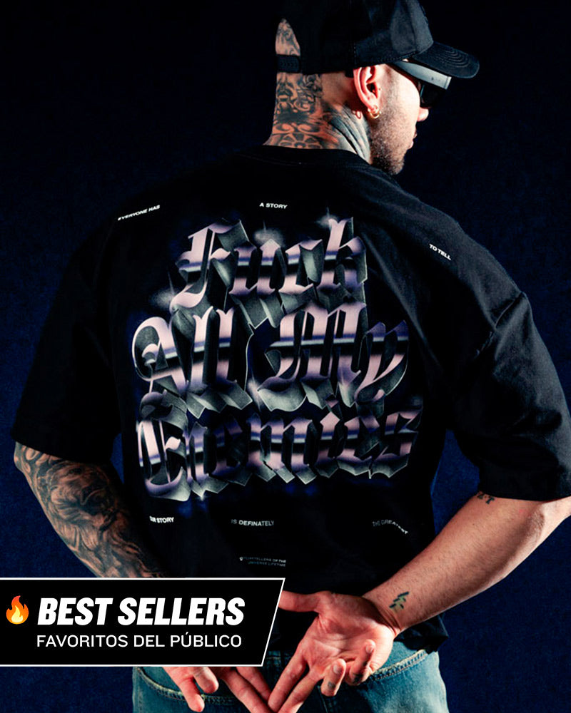 Camiseta Boxy Fit Street Statement