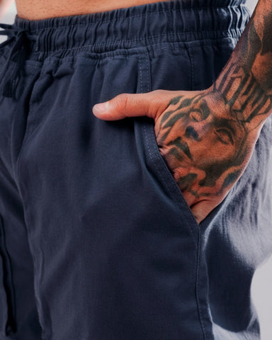 Jogger Gris Oscuro Cargo